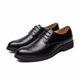 Men's Dress Shoes Classic Lace-up Oxford Casual Wingtip Shoes