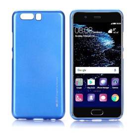Mercury Goospery I Jelly Series Soft TPU Back Cover Case for Huawei P10 Plus - Sapphire