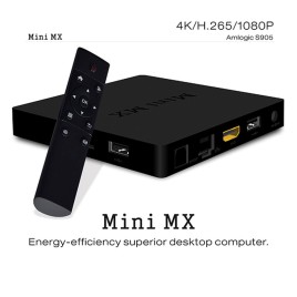 Mini MX Android 5.1 TV Box Amlogic S905 Quad-core BT4.0 1GB 8GB 4K with Remote Control Support HDMI WiFi Micro SD 