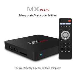 MX Plus Android 5.1 TV Box 1GB + 8GB Amlogic S905 Quad Core Cortex-A53 XBMC DLNA Miracast Airplay Kodi 2.4G with Remote Control