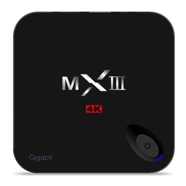 MXIII-G Android 5.1 TV Box Amlogic S812 Quad Core 2GB + 8GB UHD 4K×2K Full HD 1080P H.265 Wifi Bluetooth Set Top Box - Black