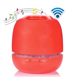 My Vision T6 Wireless Mini Portable Bluetooth Speaker Support Handsfree Calling & TF Card - Red