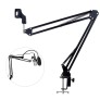 NB-35 Flodable Microphone Suspension Boom Scissor Arm Stand for Radio Broadcasting Studio Voice-over Sound Stages and TV Stations Etc