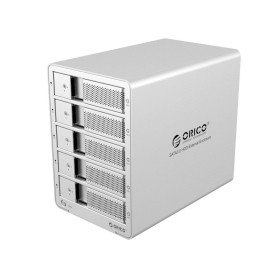 ORICO 9558U3 5 Bay 3.5 inch SATA HDD Enclosure Hard Drive Support 5x 6TB - Sliver