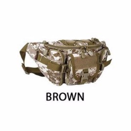 Outdoor Military Tactical Suit Utility Canvas Belt Bags Pouch Waist Bag Molle Camping Hiking Climbing Bags