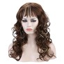 Outstanding Charming Long Deep Wavy Towheaded Mixed Color Women's Synthetic Wig