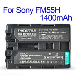 PISEN 1400mAh Battery FM55H for Sony FM55H