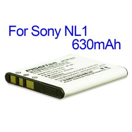 PISEN 580mAh Battery BN1 for Sony DSC-TX7C/ DSC-TX5/ DXC-W390/DSC-W380