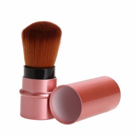 Portable Retractable Professional Cosmetic Foundation Blusher Face Powder Beauty Makeup Brush