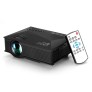 Portable UC46 Mini Projector Multimedia Home Cinema Theater 800x480P 1200 Lumens LED Projection with USB VGA HDMI SD Card AV WiFi for Party/ Home Entertainment-UK Plug
