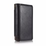 Retro Wrist Strap Multifunctional PU Leather + Detachable Leather Coated Soft TPU Picture Frame with Double Layer Card Slots and Stand Zipper Wallet Case for Samsung Galaxy S8 Plus