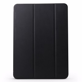 Side Flip PU Leather + Soft Silicone with Smart Wake Sleep and Trid-fold Foldable Stand Protecting Case for iPad Pro 11（2018）