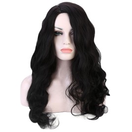 Side Parting Shaggy Long Wavy Heat Resistant Synthetic Wig