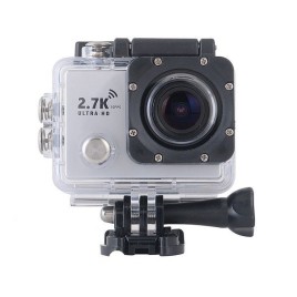 SJ6000s WIFI Sport Action Camera 2.7K Ultra HD 1080P 60FPS 170 Degree Lens 2.0 inch LCD 14MP 30M Waterproof Helmet Sports DV Camera - Silver