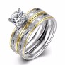 TGR063-A Occident Fashion Titanium Steel Series Ladies Ring For Party Wedding Shopping
