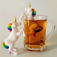 Unicorn Shaped Silica Gel Tea Maker Soft and Elastic Texture Easy To Clean Tea Infuser A Perfect Gift for Friends And Families