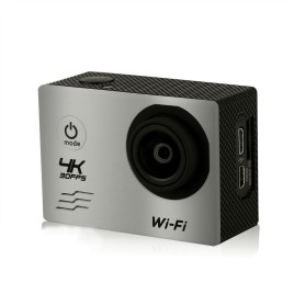 V60 Wifi Style 16MP Ultra HD 4K 30FPS Action Camera 2.0 inch 170 Degree Lens 30M Waterproof Action Camera - Silver