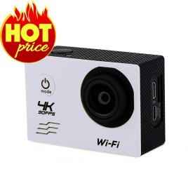 V60 Wifi Style 16MP Ultra HD 4K 30FPS Action Camera 2.0 inch 170 Degree Lens 30M Waterproof Action Camera - White