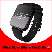 V81 Voice Activated Recording 1536kbps Dictaphone OLED Screen HD Professional Noise Reduction Business Digital Audio Recorder Watch 