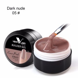 VENALISA 15ml Thick Natural Nude Function Builder Gel Nails Finger Nail Extension UV Gel Nail Cover Camouflage Soak Off Hard Jelly Gel