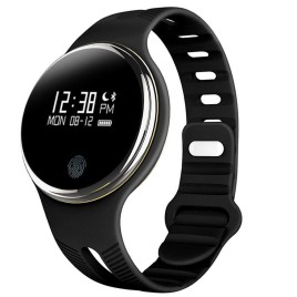 Vovotrade E07 Smart Life Waterproof Bluetooth Bracelet Watch Sport Healthy Pedometer Sleep Monitor - Black
