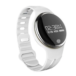 Vovotrade E07 Smart Life Waterproof Bluetooth Bracelet Watch Sport Healthy Pedometer Sleep Monitor - White