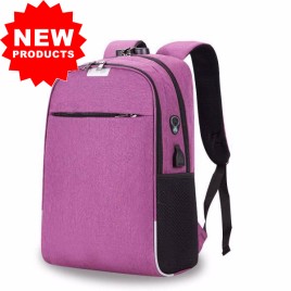 WANGKA USB Charging Laptop Backpack 15.6 inch Anti Theft Women Men School Bags For Teenage Girls College Travel Backpack Nylon