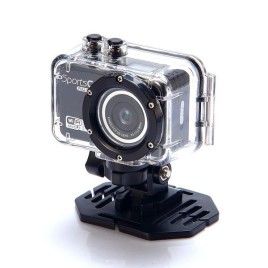 Wifi Sports Camera Full HD 1080P Underwater Action Camera CAM DV Camcorder(Black)