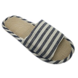 Women's and Men's  Linen Home Slippers for Spring Summer and  Autumn
