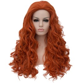 Women Sexy Long Curly Wavy Natural Full Wig Heat-resistant Cosplay Hair