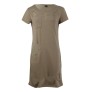 Women Sexy Solid Short Sleeve Hollow-out Slim Dress