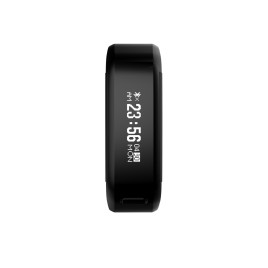 XR01 Smart Band 50 Meter Waterproof Bracelet Support Heart Rate Monitor Sleep Tracker Call Reminder for Apple Xiaomi - Black
