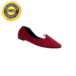 YQ-W019 Pointed Side Empty Shallow Mouth of A Pedal Shoes Slip-On